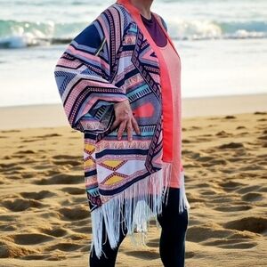 LOT BUNDLE OF 5 Trendy Womens Size 2X TOPS Blouses TUNICS Vibrant Colors SIZE 22